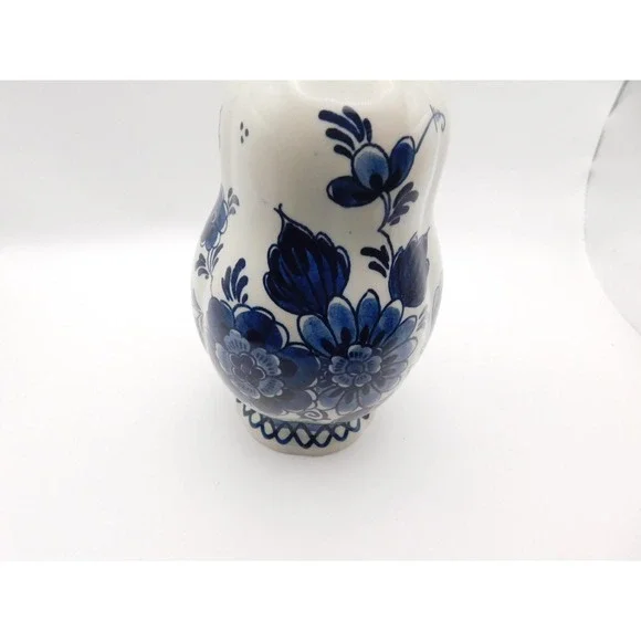 Vintage Koninklijke‎ Goedewagon Hand Painted Vase From Holland
